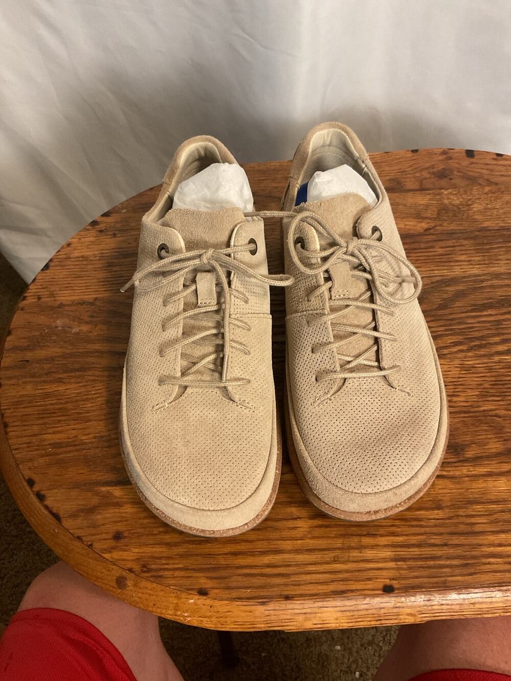 Birkenstock Honnef Low Sandcastle Suede Shoes Women 9 Men 7 EU 40 Box